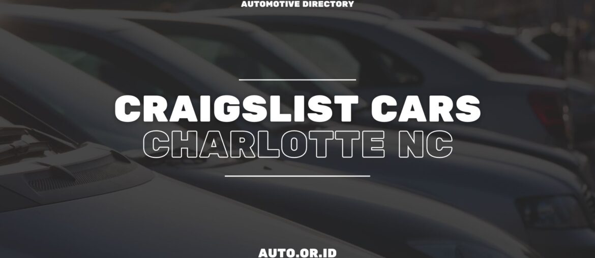 Cover Craigslist Cars Charlotte Nc