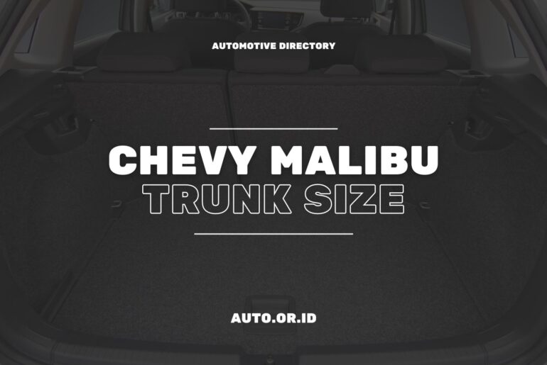 Cover Chevy Malibu Trunk Size