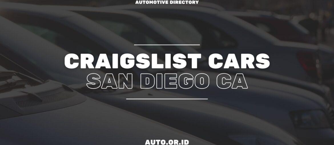 Cover Craigslist Cars San Diego Ca