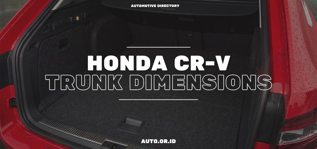 Cover Honda Cr V Trunk Dimensions