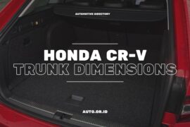 Honda CR-V Trunk Dimensions: A Midsize SUV with a Trunk That’s Ready for Any Adventure