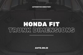Honda Fit Trunk Dimensions: Space for Your Adventures