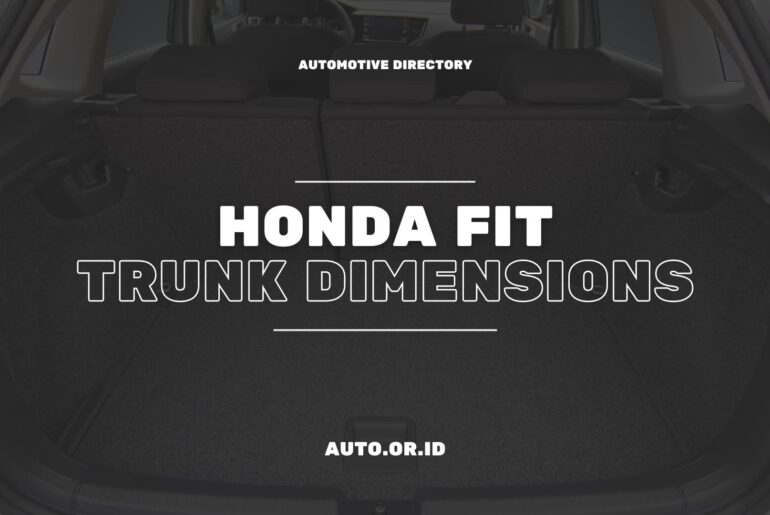 Cover Honda Fit Trunk Dimensions