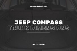 Jeep Compass Trunk Dimensions: Practical Storage Insights