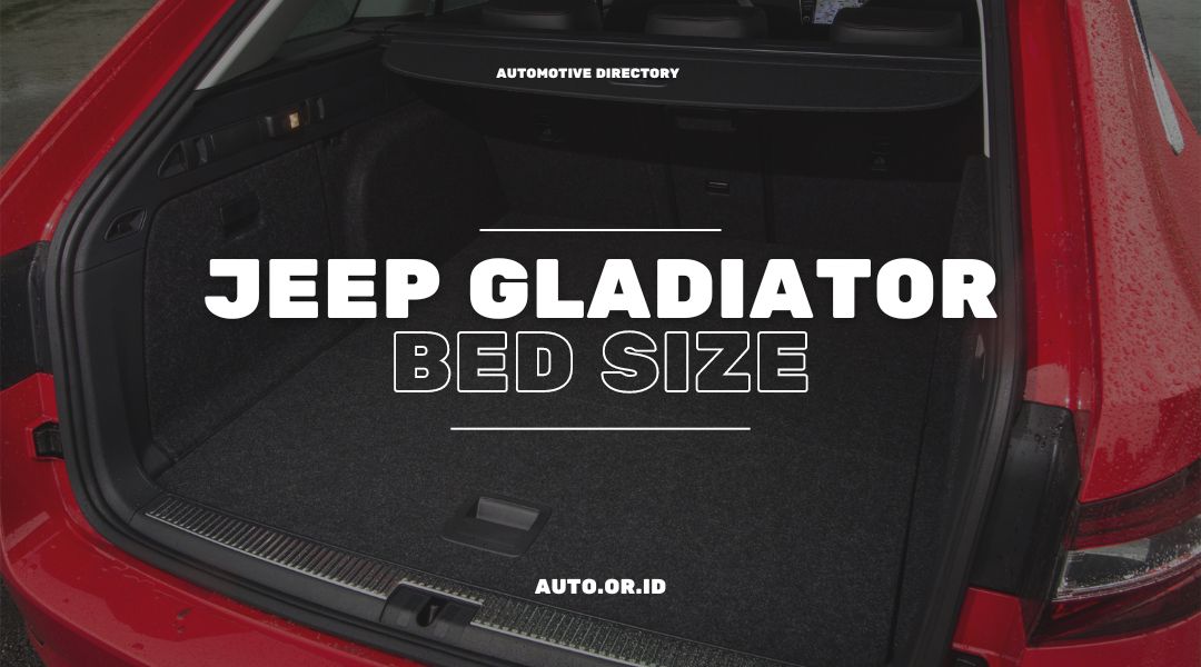 Jeep Gladiator Bed Size How Does It Compare to Other Midsize Trucks? Automobile Directory