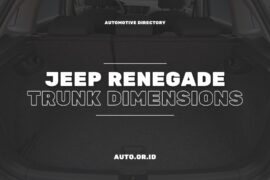 Jeep Renegade Trunk Dimensions: Practical Cargo Insights
