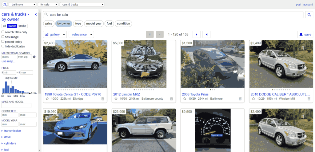 Craigslist Cars Baltimore Md 1