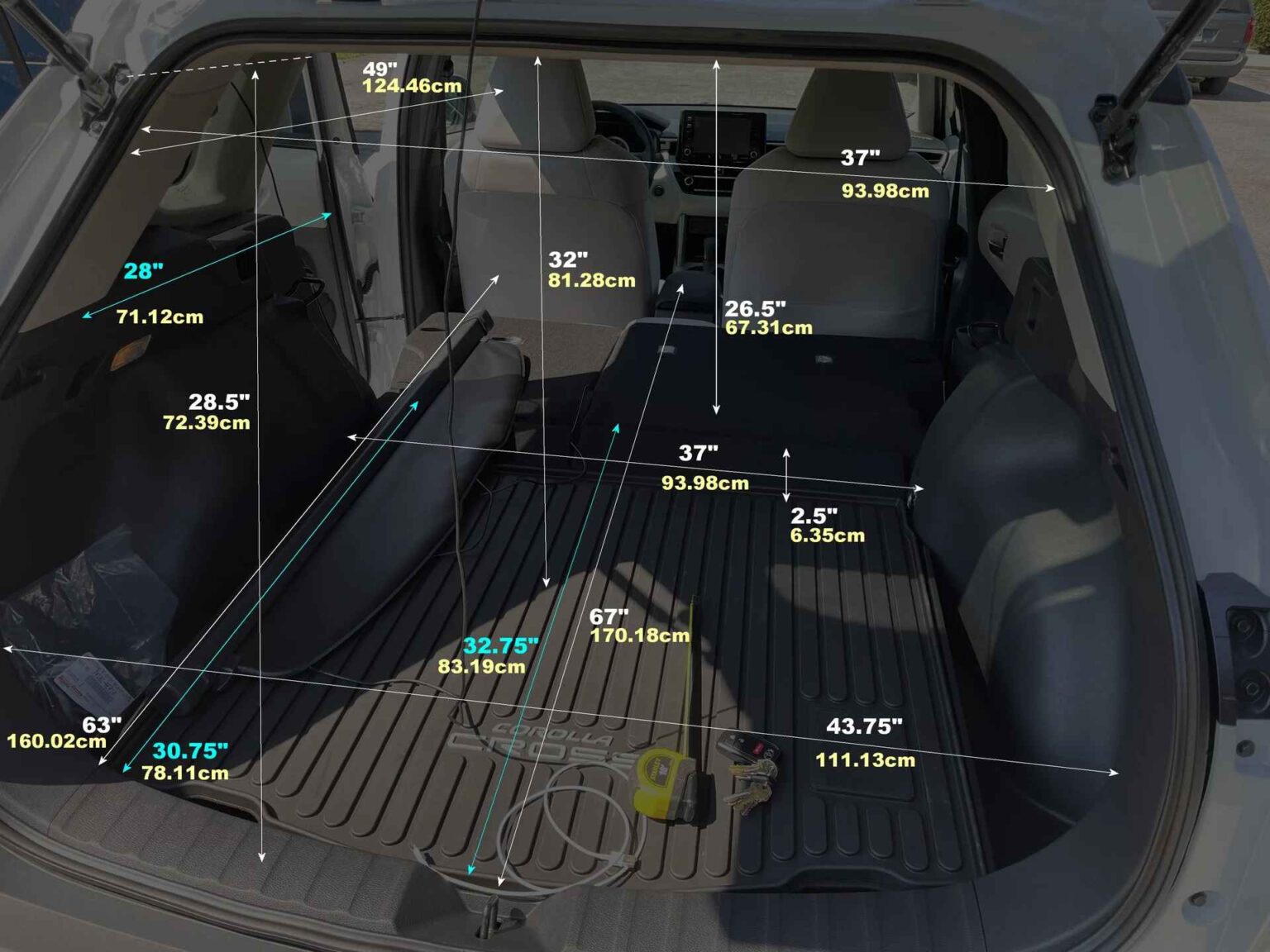 Trunk dimensions Car Trunk Dimensions How to Measure and Choose