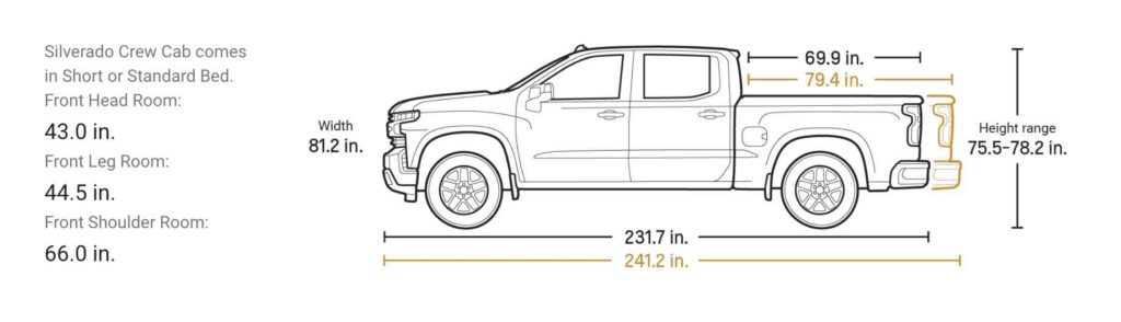 Chevy Silverado Bed Size Chart 2