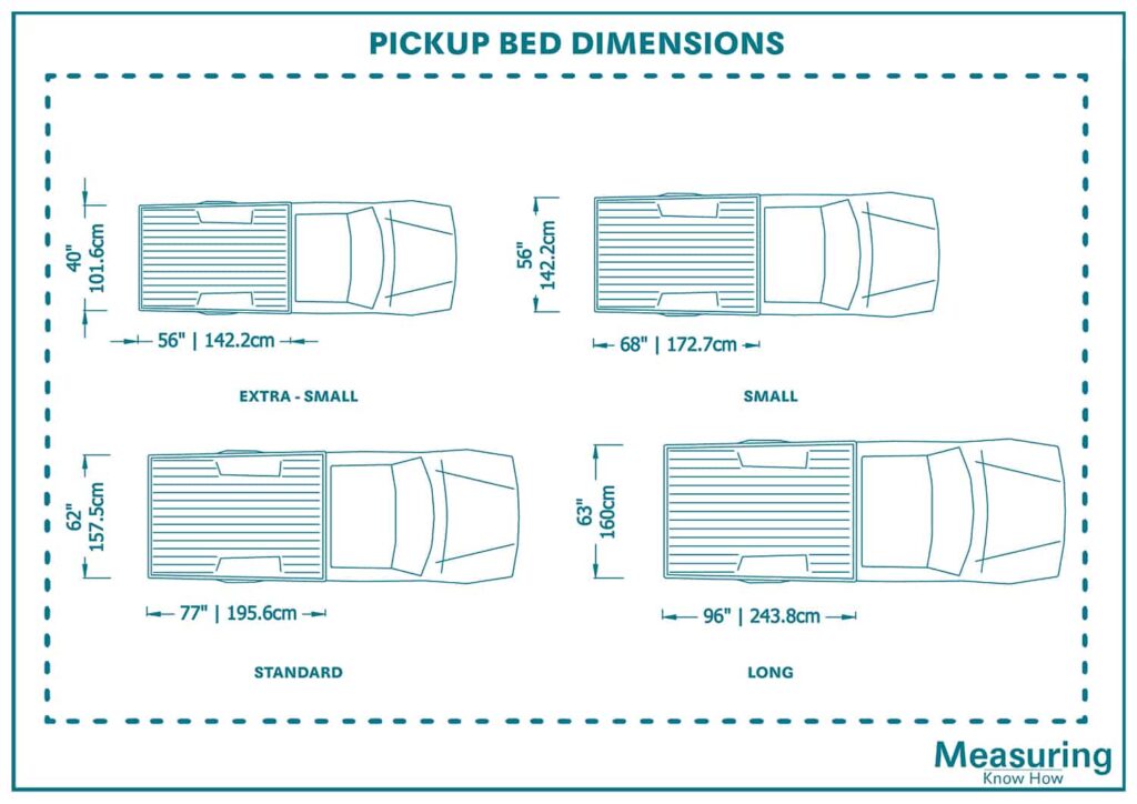 Ford Truck Bed Dimensions Chart 2