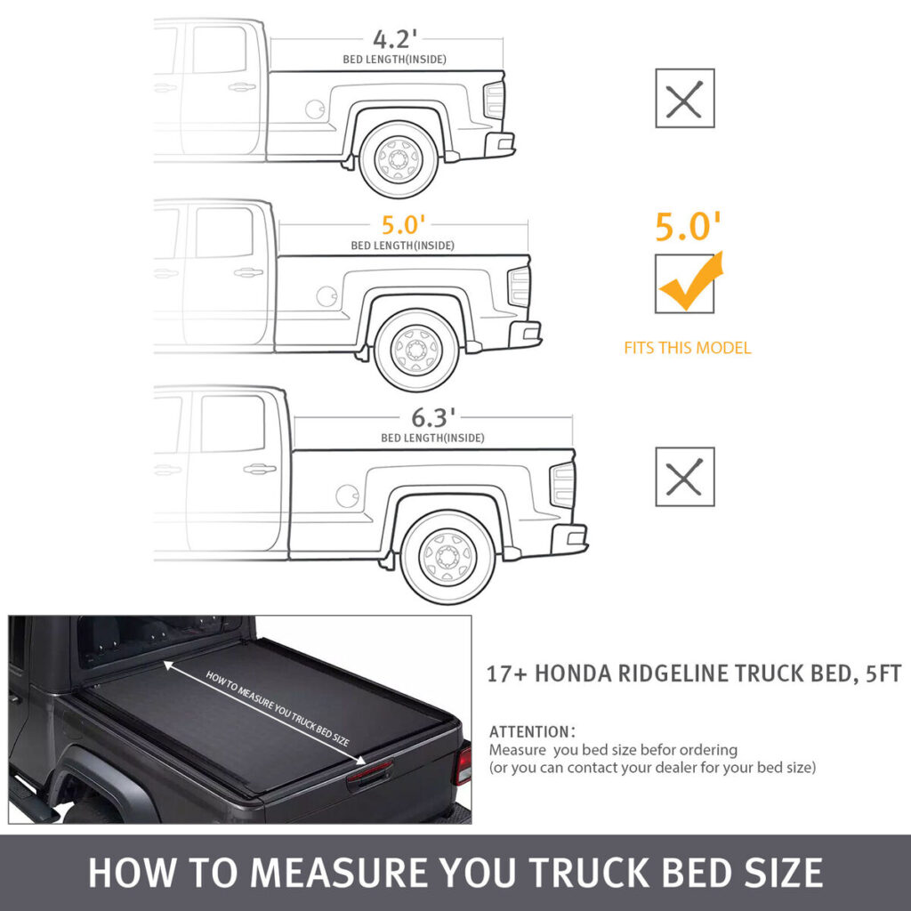 Honda Ridgeline Bed Size 2