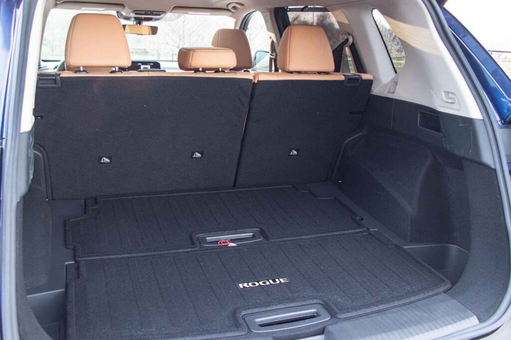 Nissan Rogue Trunk Dimensions 2