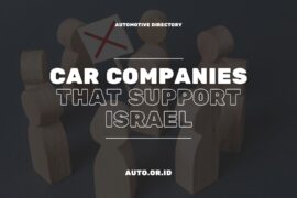 Cover Car Companies That Support Israel