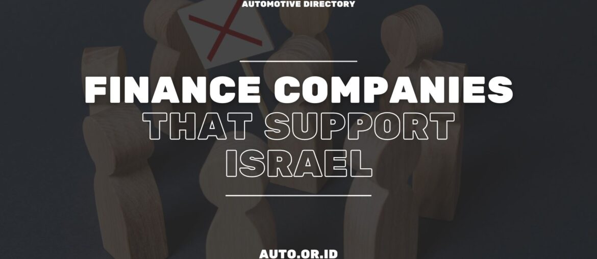 Cover Finance Companies Support Israel