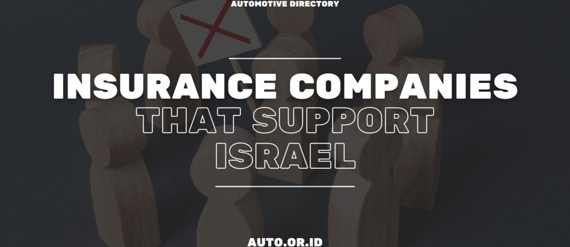 Cover Insurance Companies Support Israel